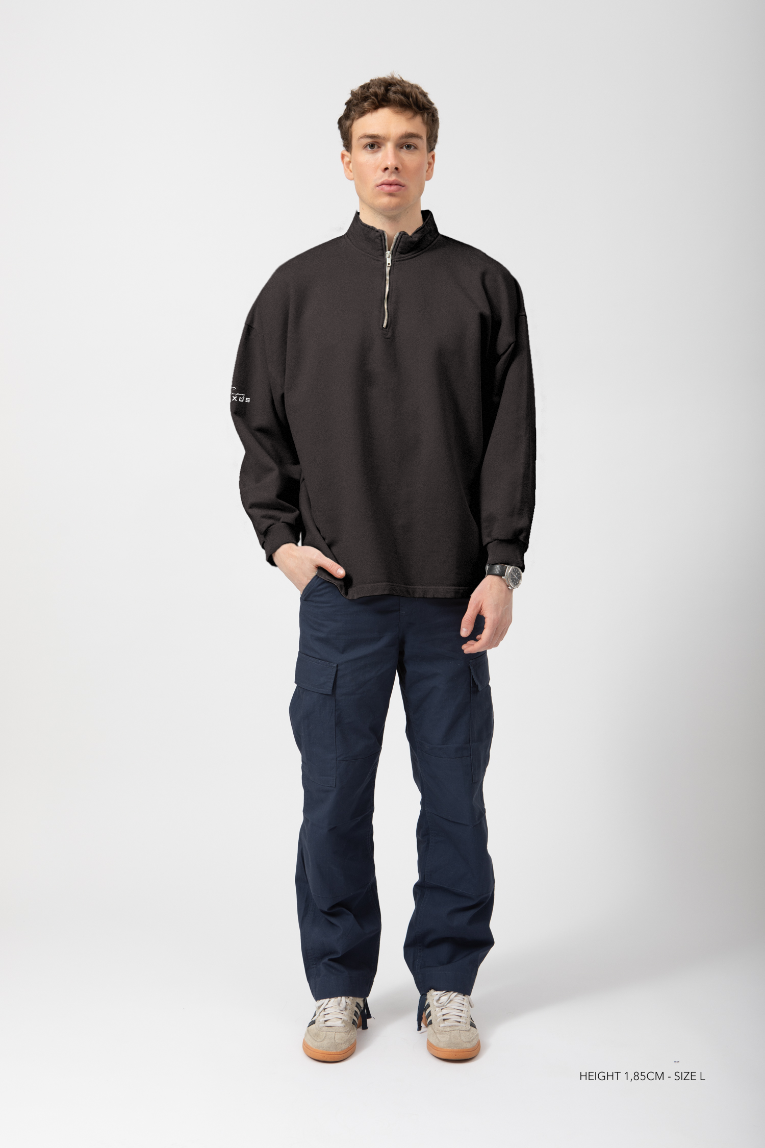 MARL "MAYFAIR" HALF ZIP