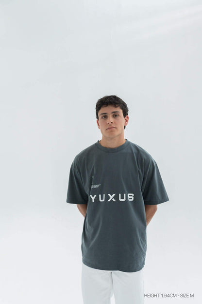 GRAPHITE "BELGRAVE" TEE - YUXUS