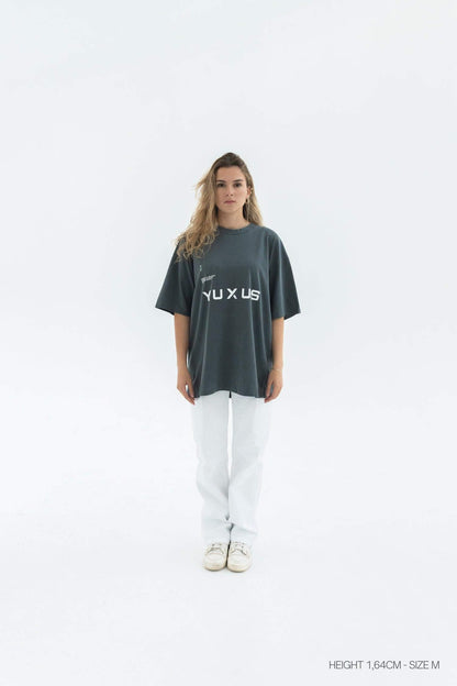 GRAPHITE "BELGRAVE" TEE - YUXUS