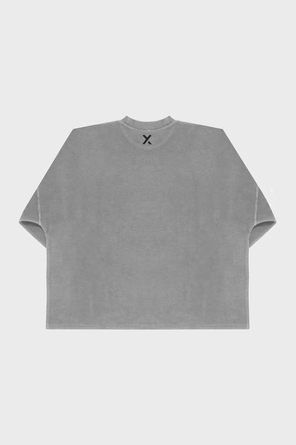 SILVER "CRONOS" REVERSE CREWNECK