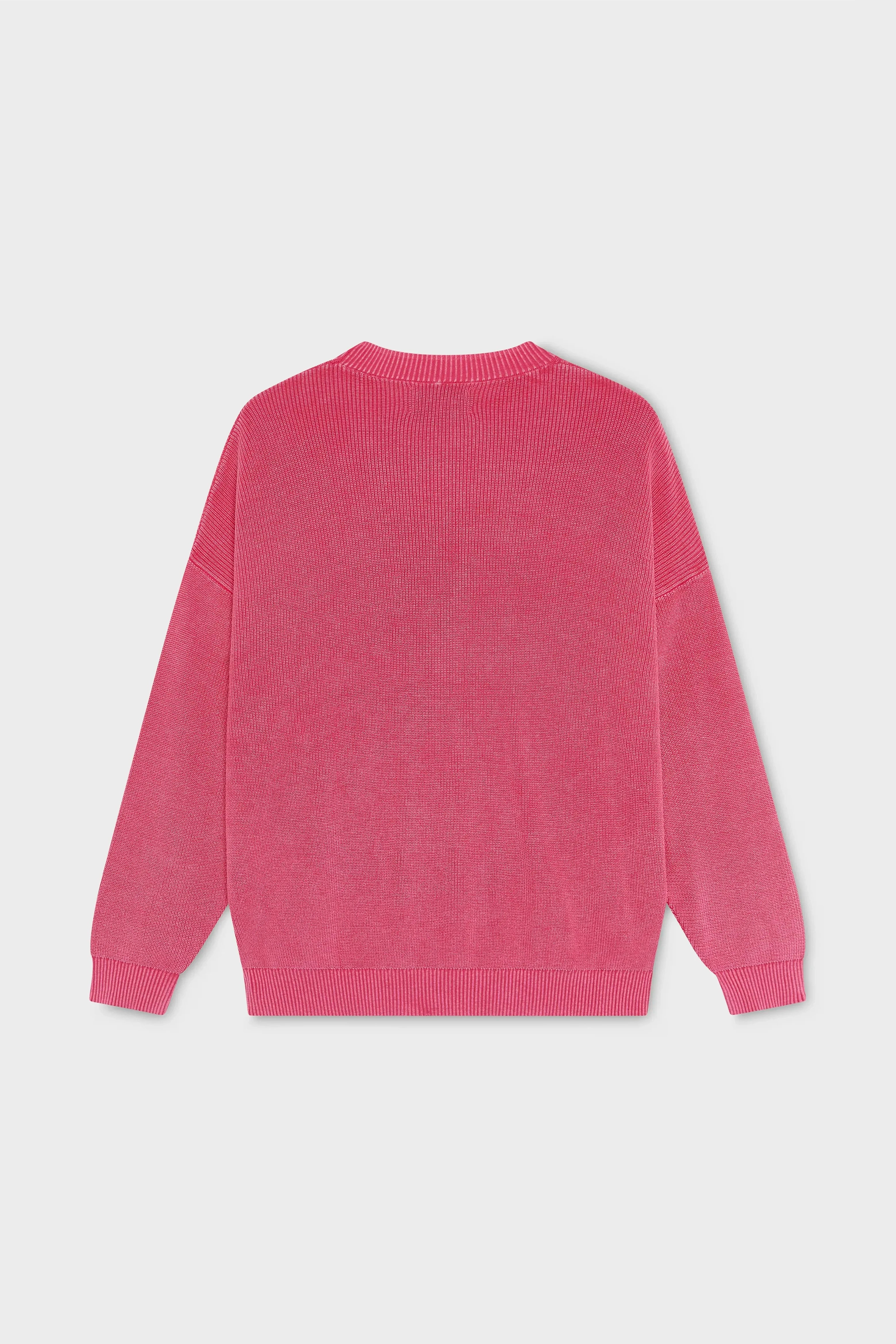 CERISE "VOYAGER" KNIT SWEATER