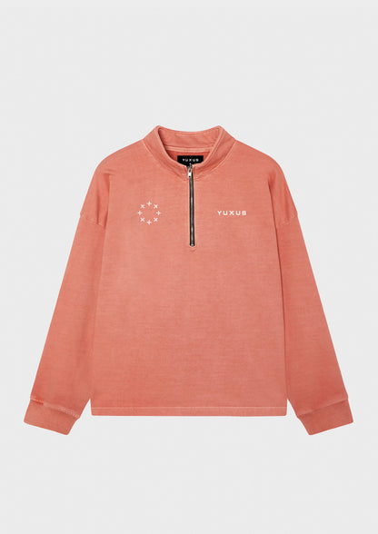 CORAL "VOYAGER" HALF ZIP