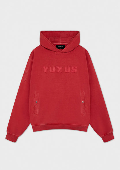 CRIMSON "VOYAGER" HOODIE