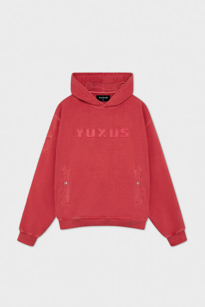 CRIMSON "VOYAGER" HOODIE