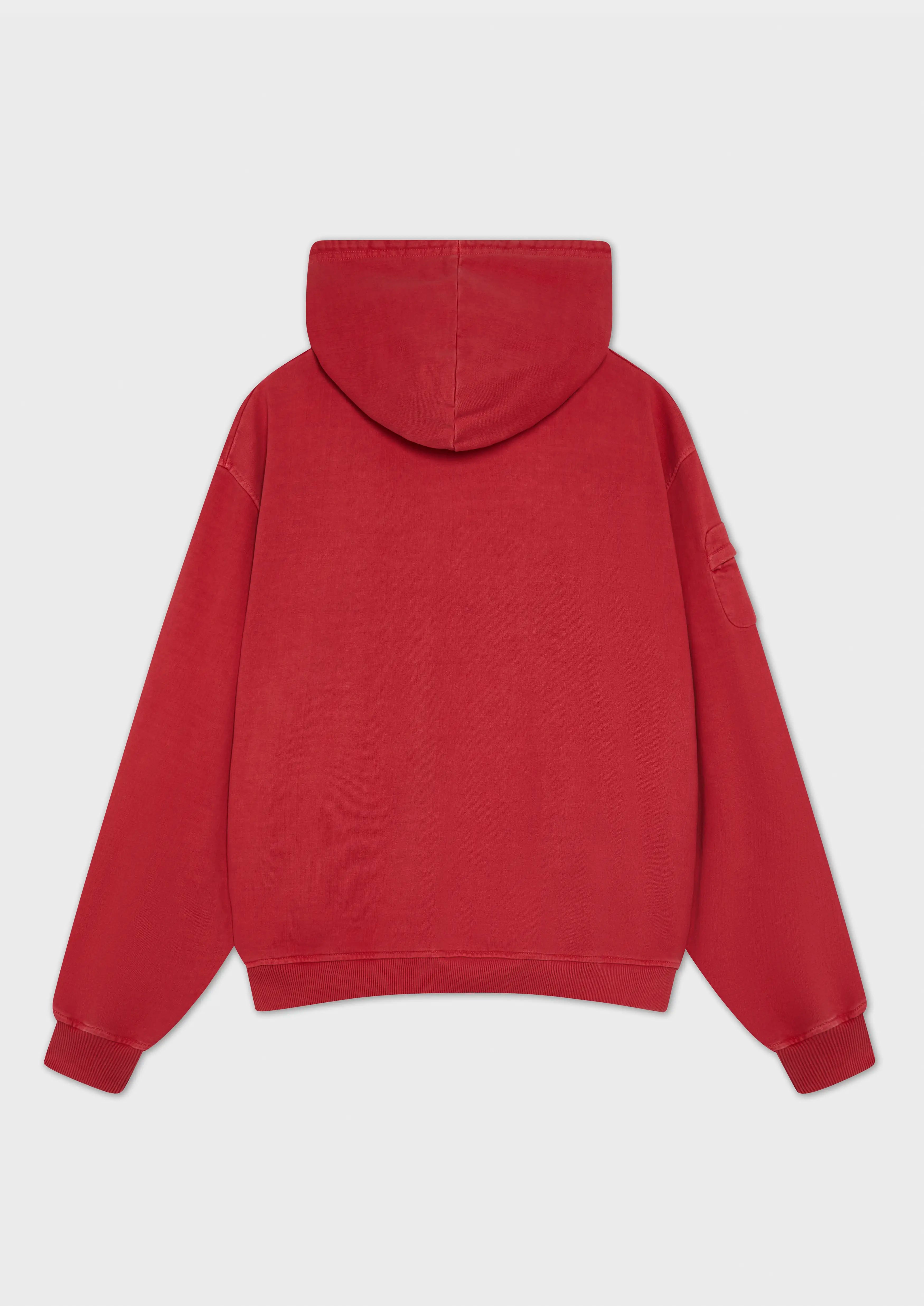 CRIMSON "VOYAGER" HOODIE