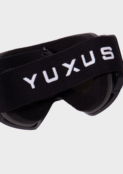 SILVER "ATLAS" SKI GOGGLES