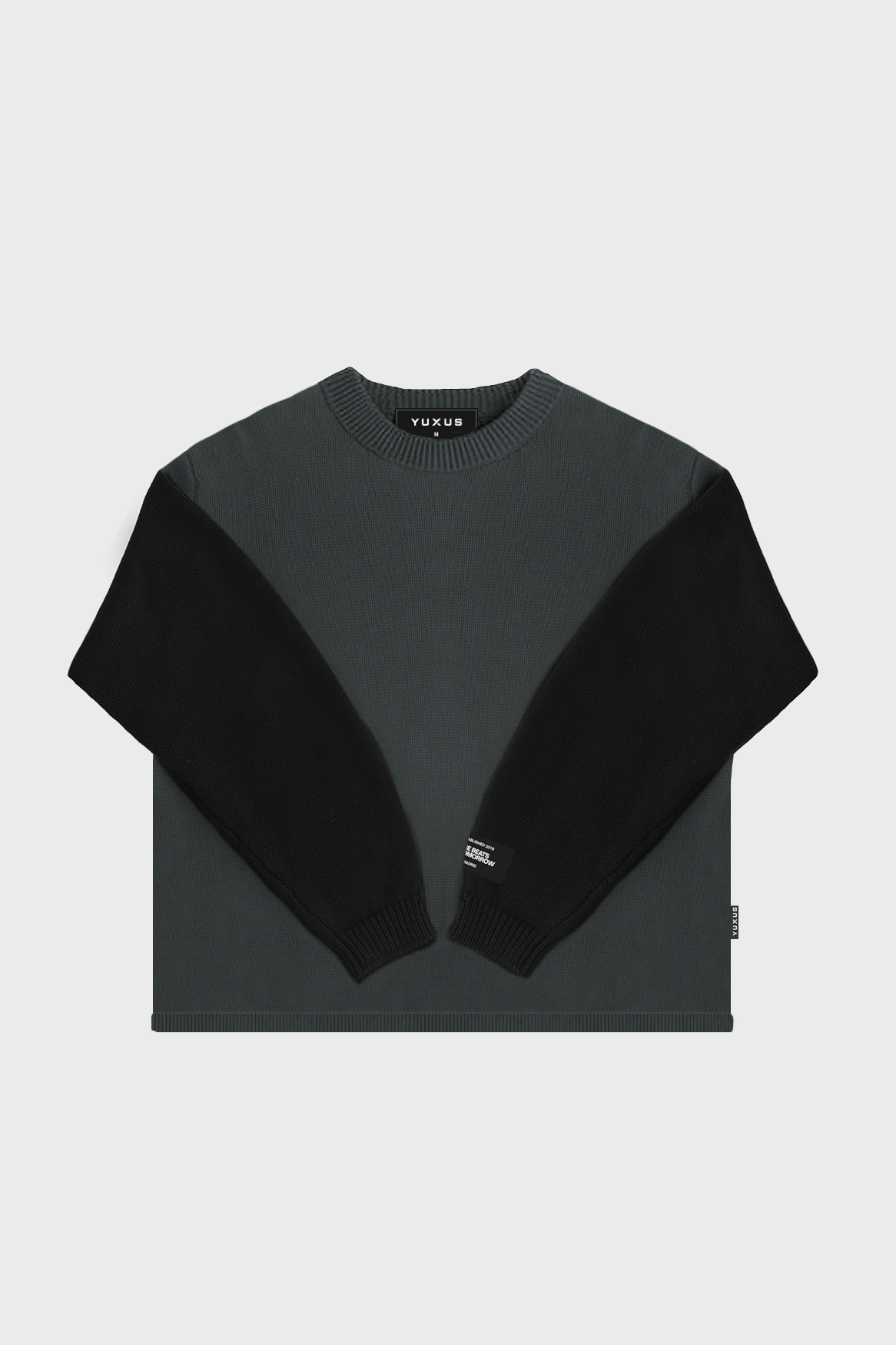 ZINC "GRAYSCALE" KNITTED CREWNECK