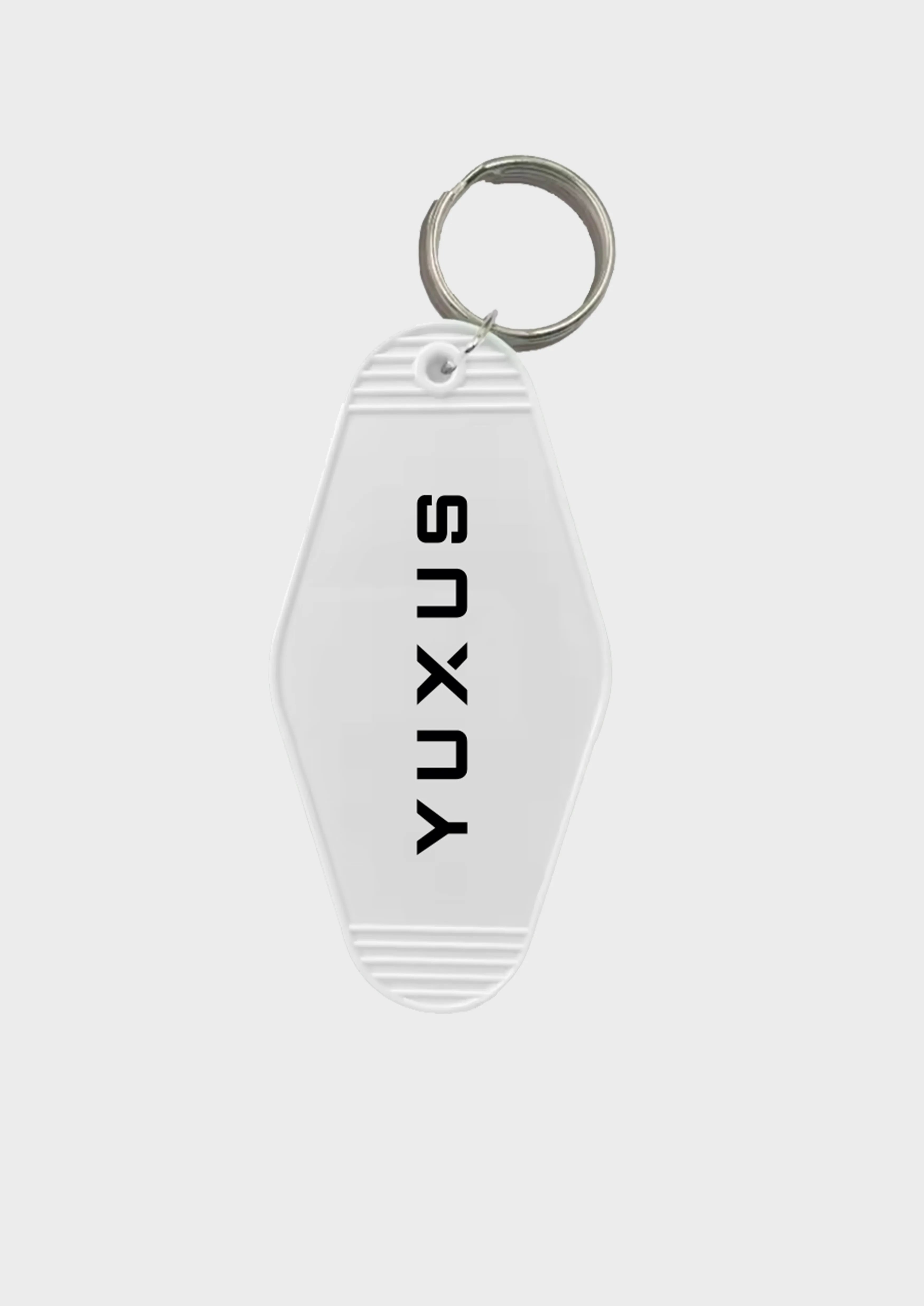 WHITE "VOYAGER" KEY RING