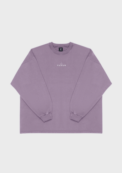 ORCHID "CLUB" CREWNECK