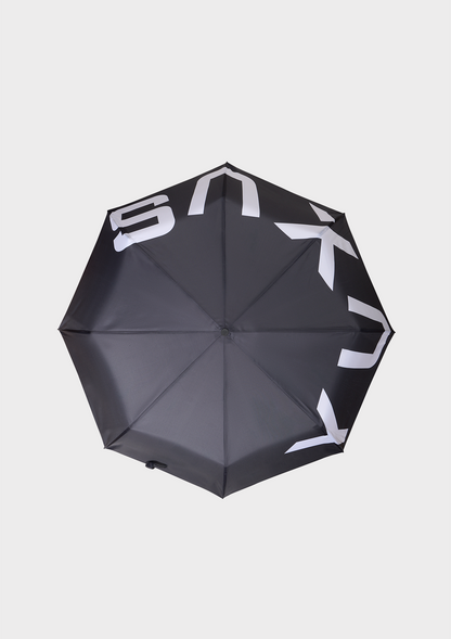 BLACK "GRAYSCALE" UMBRELLA