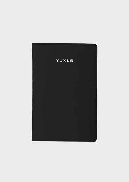 BLACK "VOYAGER" PASSPORT CASE