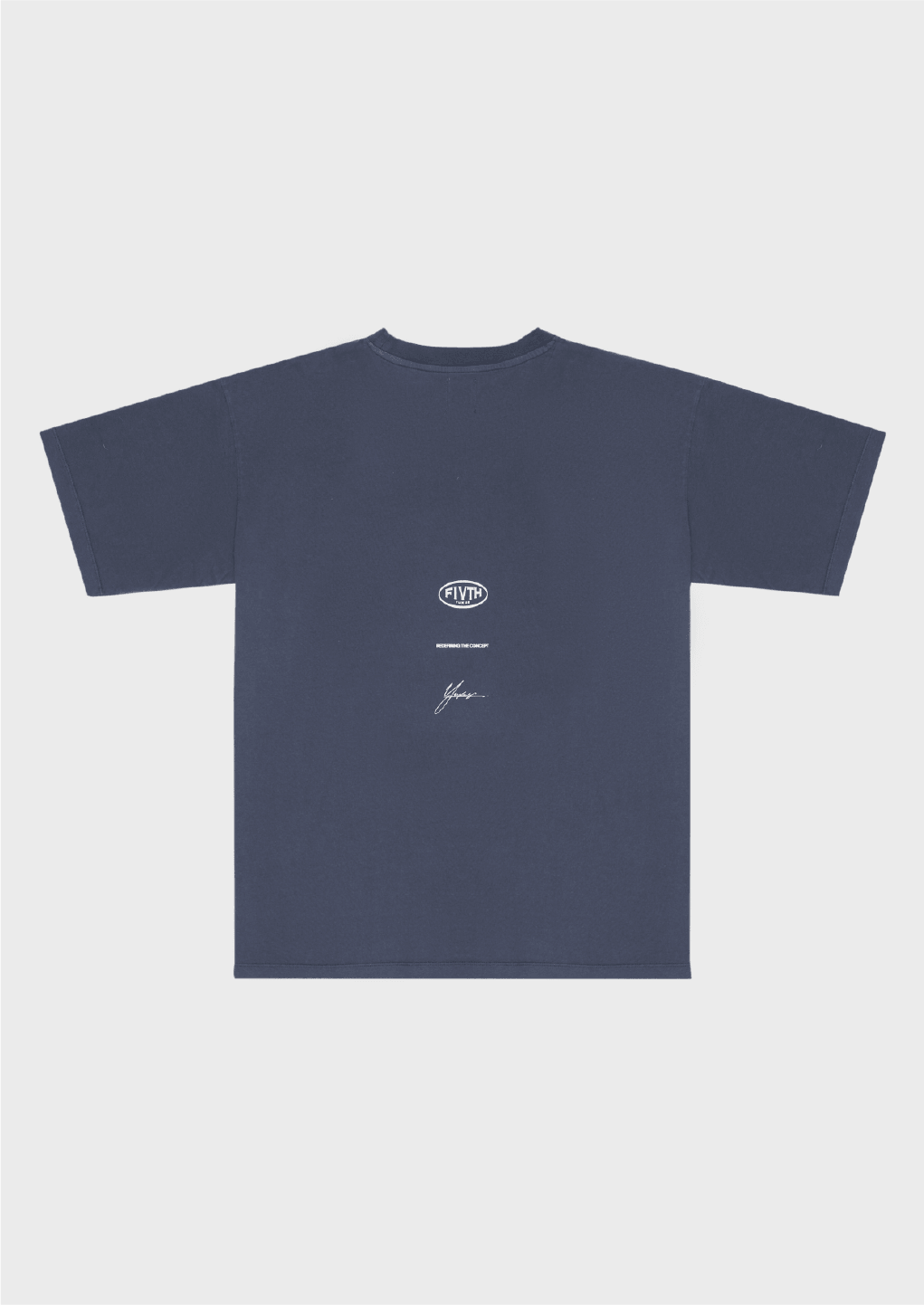 INDIGO "FIVTH" TEE - YUXUS