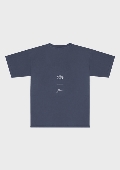 INDIGO "FIVTH" TEE - YUXUS