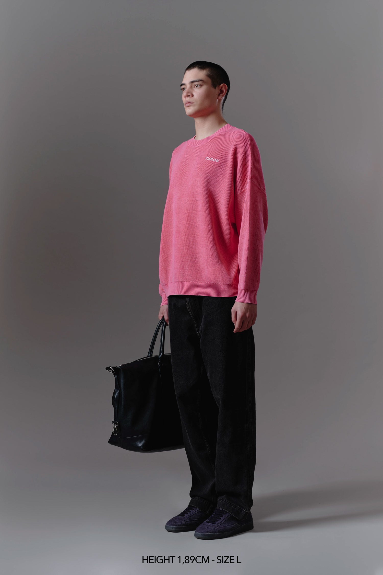 CERISE "VOYAGER" KNIT SWEATER