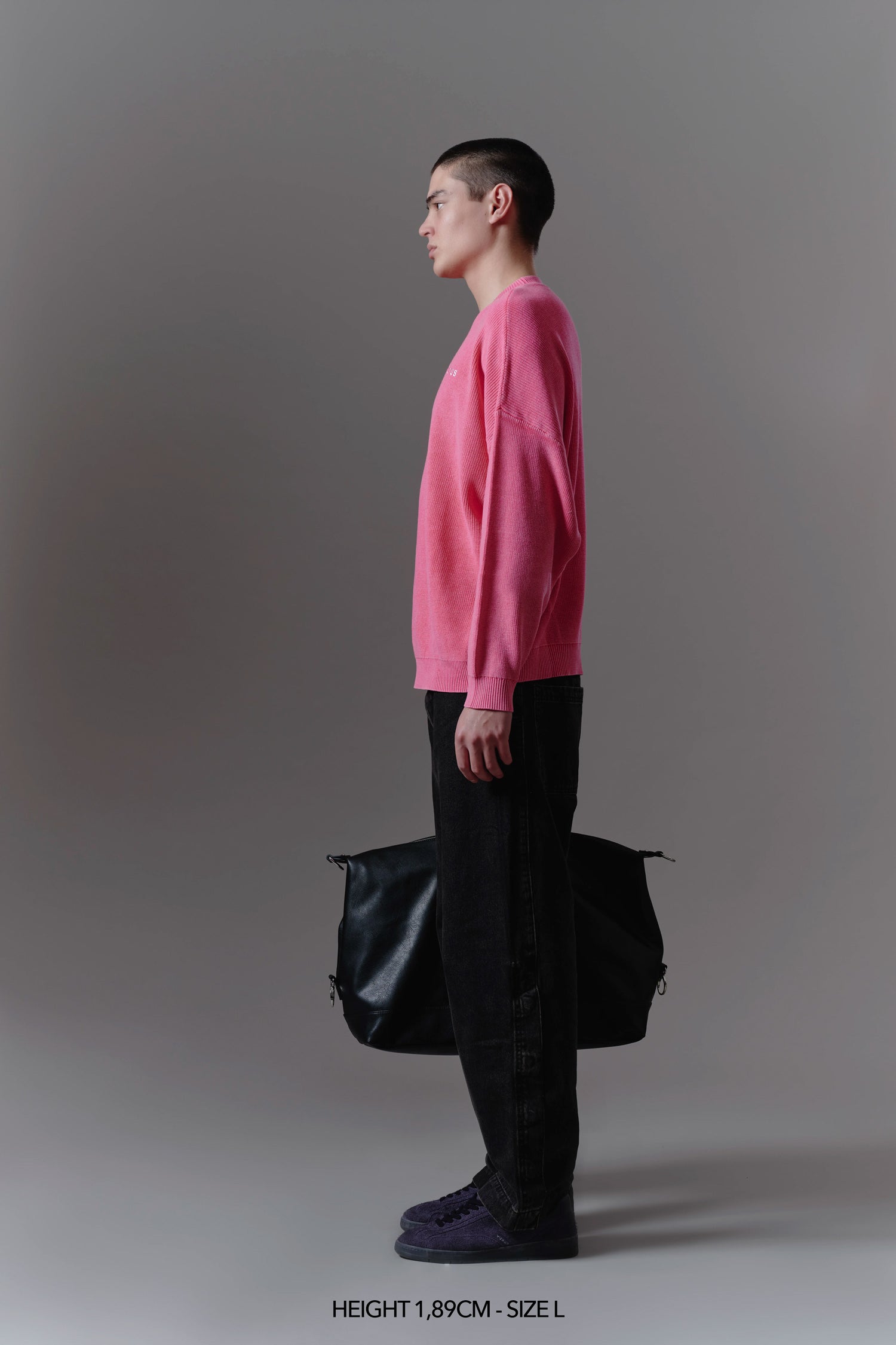 CERISE "VOYAGER" KNIT SWEATER