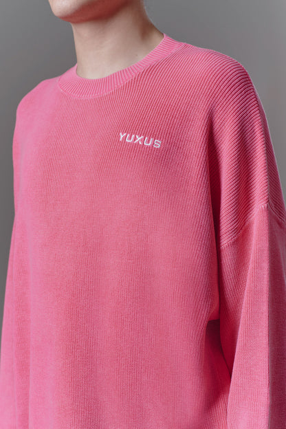 CERISE "VOYAGER" KNIT SWEATER