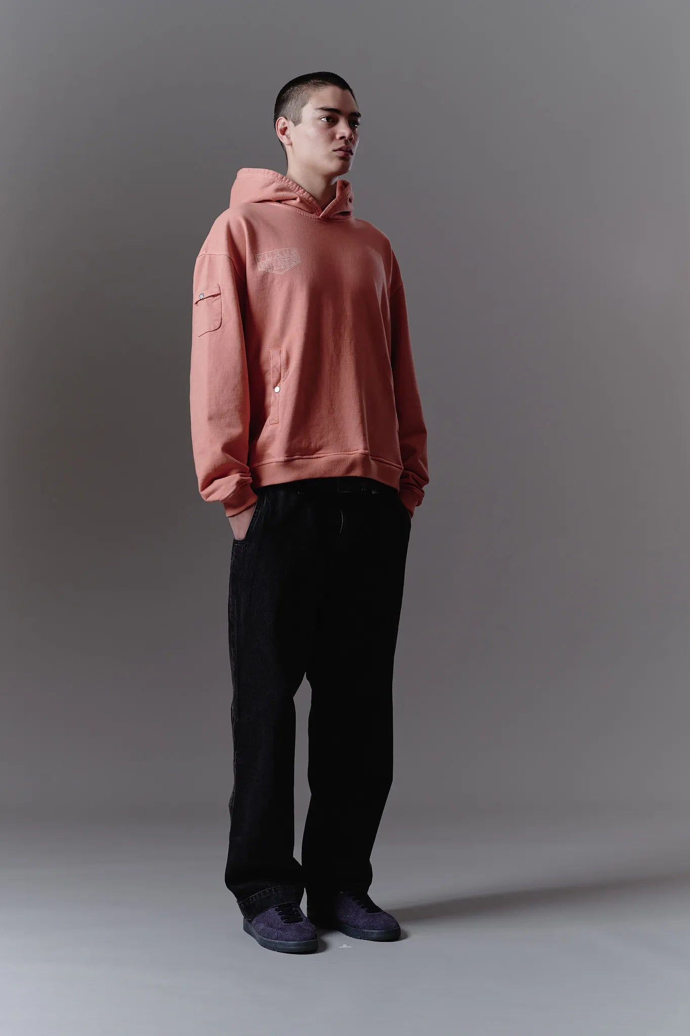 PEACH "VOYAGER" HOODIE