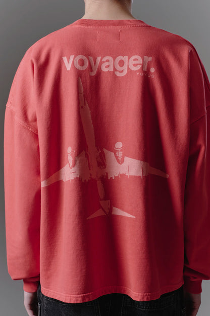 CHERRY "VOYAGER" CREWNECK