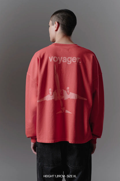 CHERRY "VOYAGER" CREWNECK