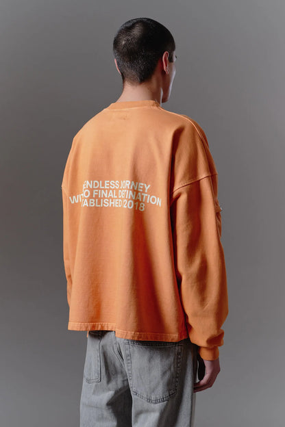 OCHRE "VOYAGER" CREWNECK