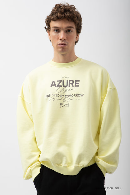 DAFFOD "AZURE" CREWNECK