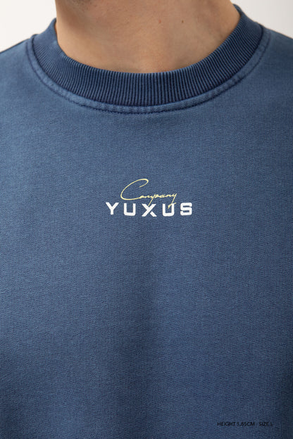 NAUTICAL "AZURE" CREWNECK