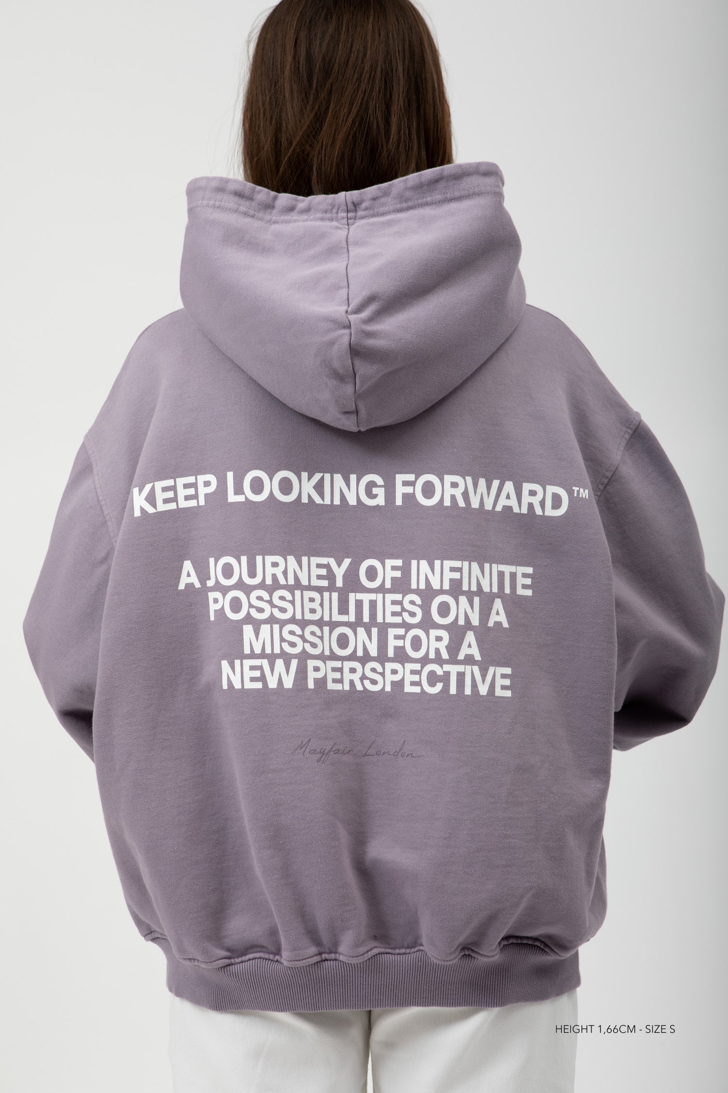 MAUVE "MAYFAIR" HOODIE