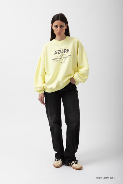 DAFFOD "AZURE" CREWNECK