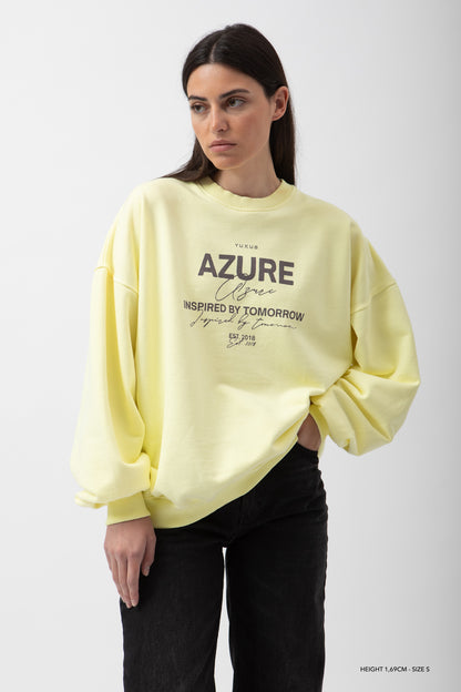 DAFFOD "AZURE" CREWNECK