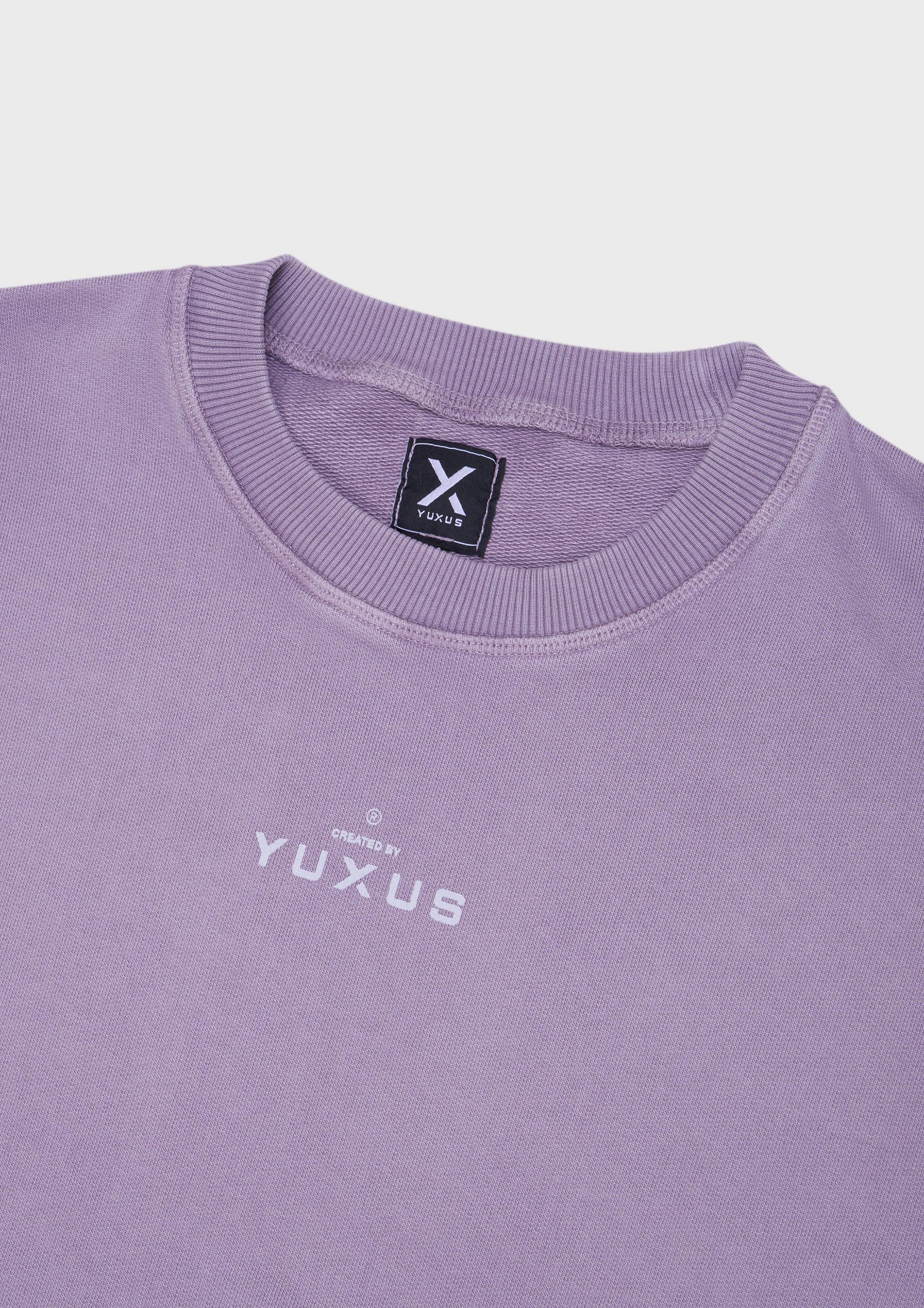 ORCHID "CLUB" CREWNECK - YUXUS