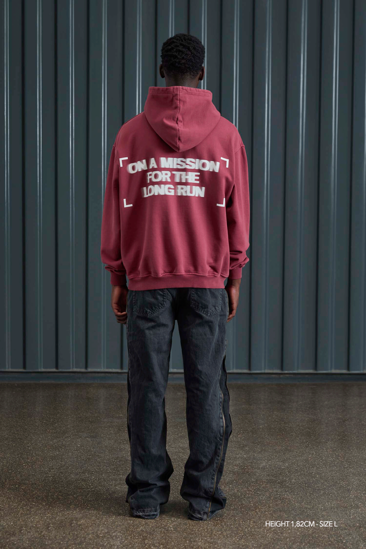 WINE "VANGUARD" HOODIE