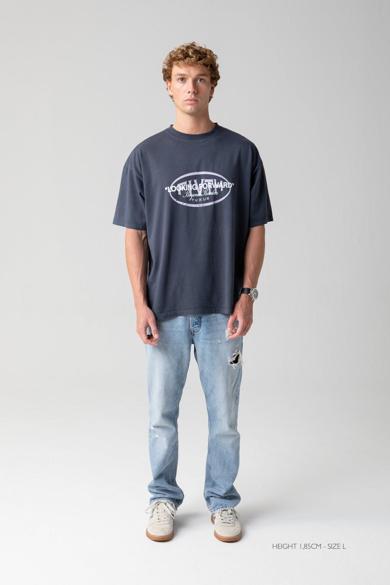 INDIGO "FIVTH" TEE - YUXUS