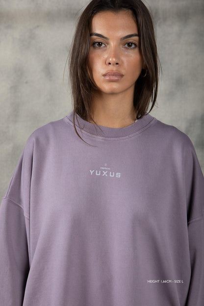 ORCHID "CLUB" CREWNECK - YUXUS