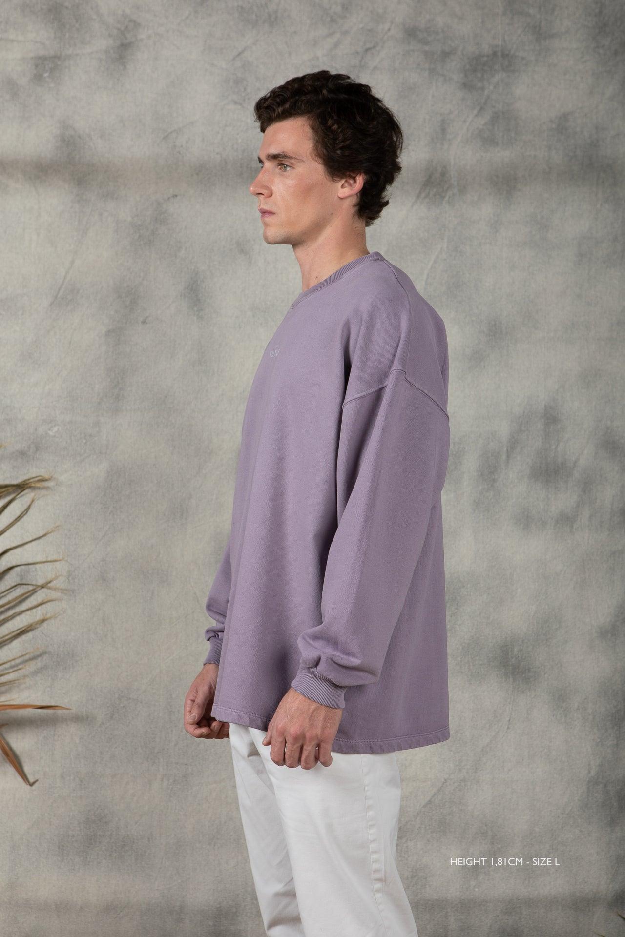 ORCHID "CLUB" CREWNECK - YUXUS