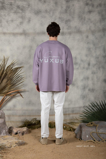 ORCHID "CLUB" CREWNECK - YUXUS