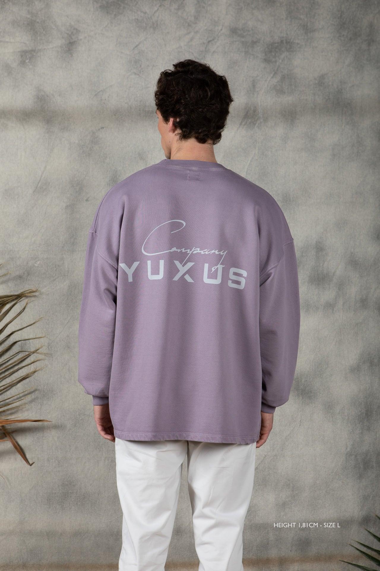 ORCHID "CLUB" CREWNECK - YUXUS