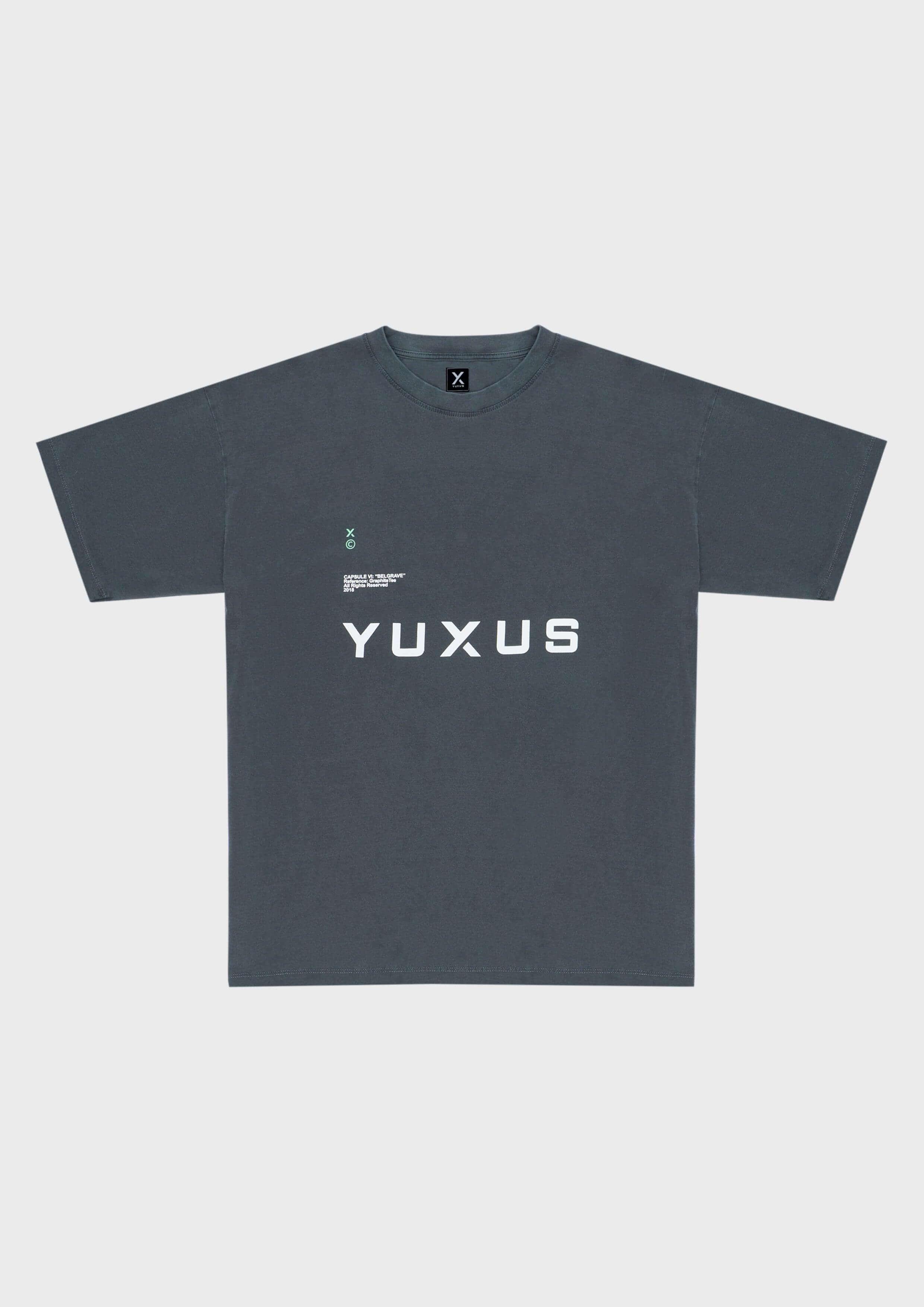 GRAPHITE "BELGRAVE" TEE - YUXUS